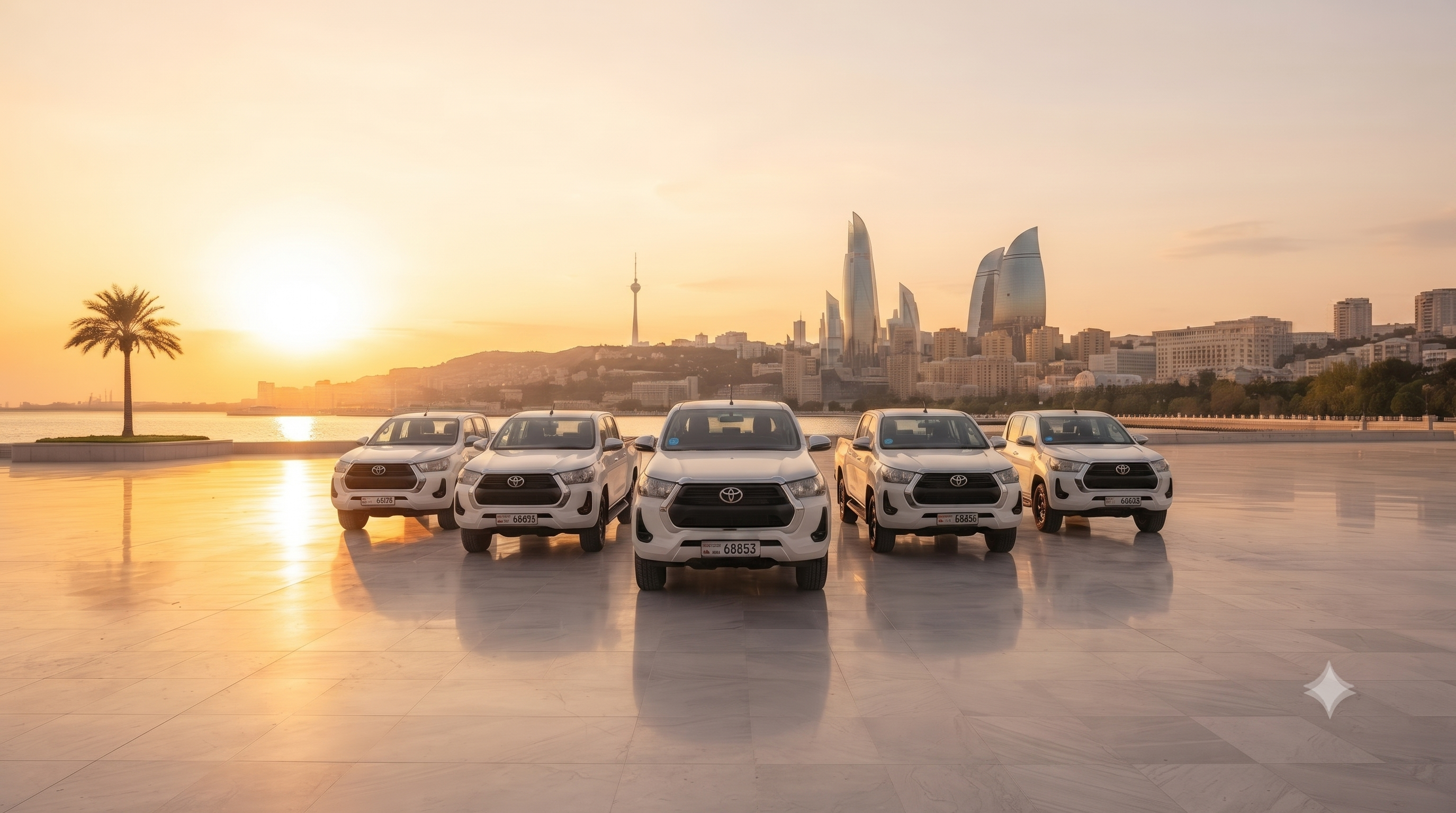 5-Seater Toyota Hilux Fleet